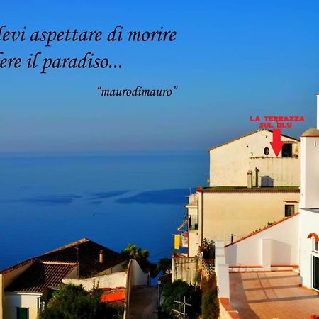 La Terrazza Sul Blu -Vista Mare- Apartment Vietri Bagian luar foto