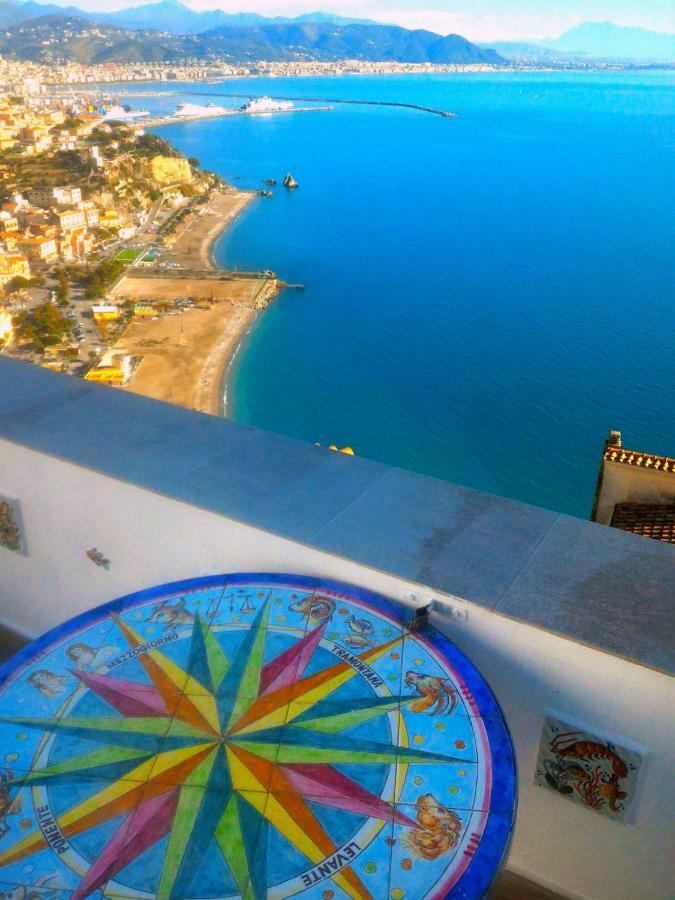 La Terrazza Sul Blu -Vista Mare- Apartment Vietri Bagian luar foto