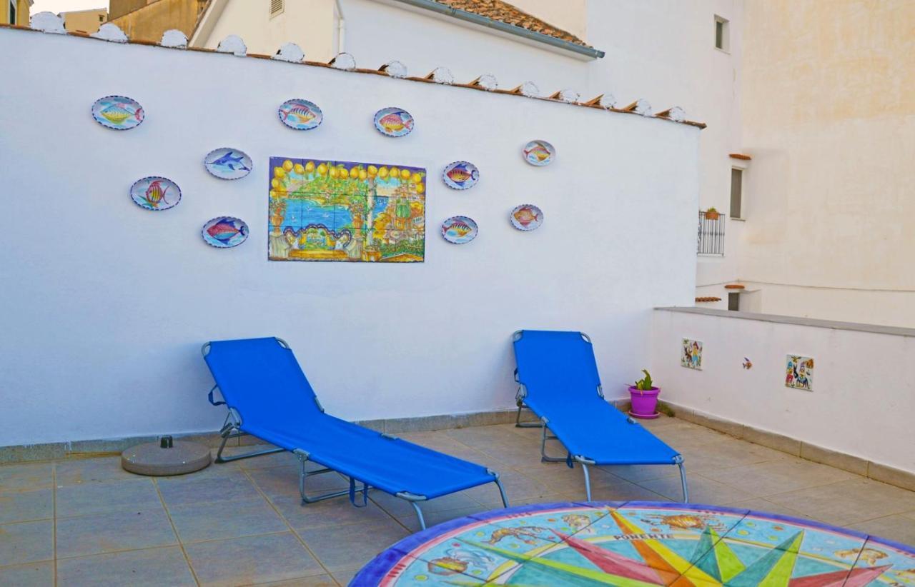 La Terrazza Sul Blu -Vista Mare- Apartment Vietri Bagian luar foto
